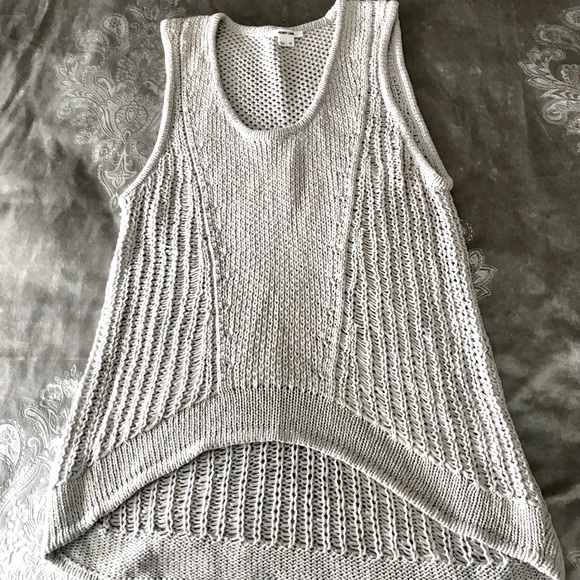 Helmet Lang crochet tank top - Picture 1 of 5